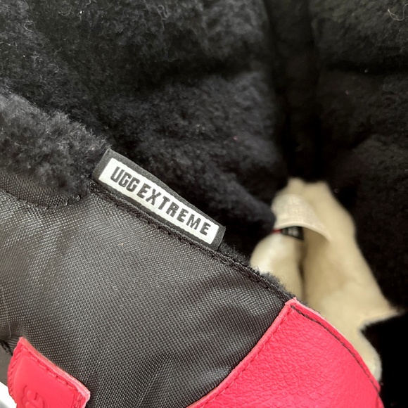 UGG Shasta Gore-Tex Waterproof Snow Tall Boots Pink Black Vibram Women’s Size 8 - Picture 6 of 16